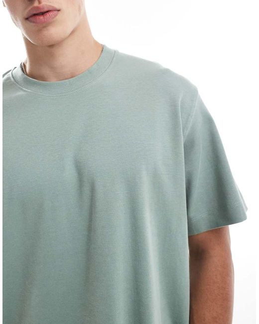 Camiseta Verde Extragrande De Jack & Jones de hombre de color Green