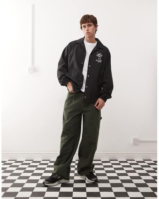 Deus Ex Machina Black Sensory Overload Coach for men