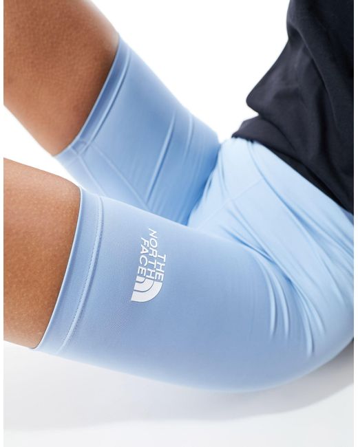 The North Face Blue Flex Logo legging Shorts