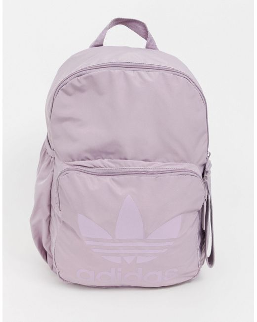 Adidas Originals Purple Sleek Backpack