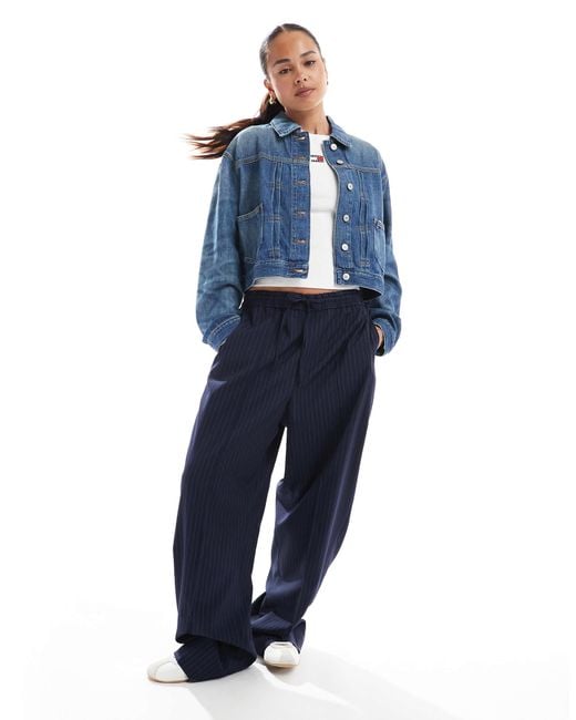 Tommy Hilfiger Blue – trucker-jeansjacke