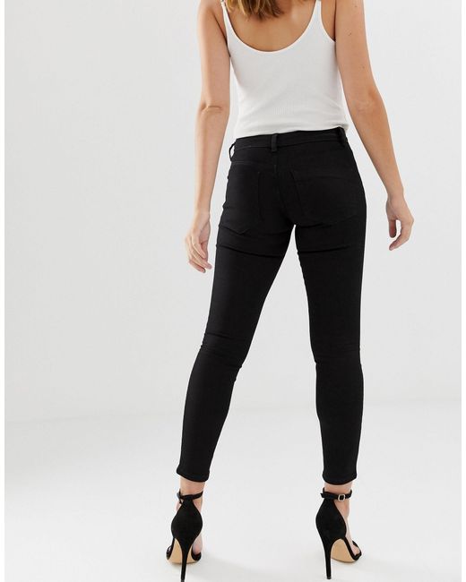 low rise petite skinny jeans