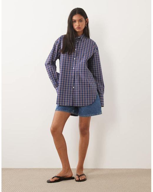 ARKET Blue Pure Cotton Shirt