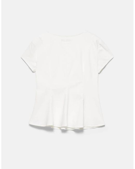Top Peplo di Pull&Bear in Natural