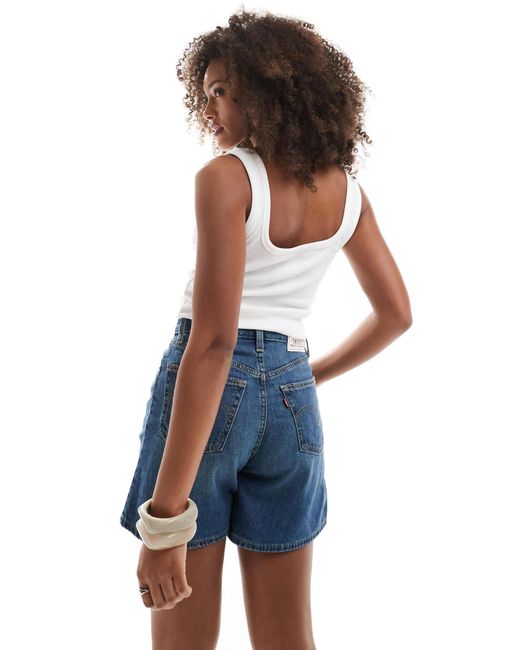 Levi's Blue – weite jeans-shorts