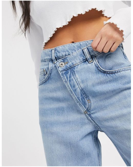 asos dad jeans collusion