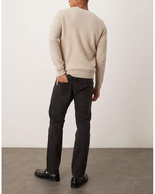 ARKET Gray Park Regular Straight Fit Jeans for men