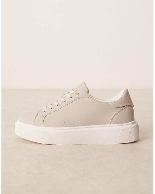 Zapatillas De Deporte Grises Con Cordones De ASOS de hombre de color Natural