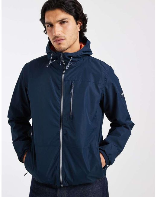 Regatta Blue Shorebay Jacket Waterproof Shell Jacket for men