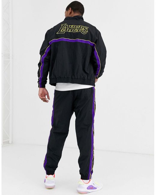 Nike Basketball La Lakers Nba Trainingspak Set in het Zwart