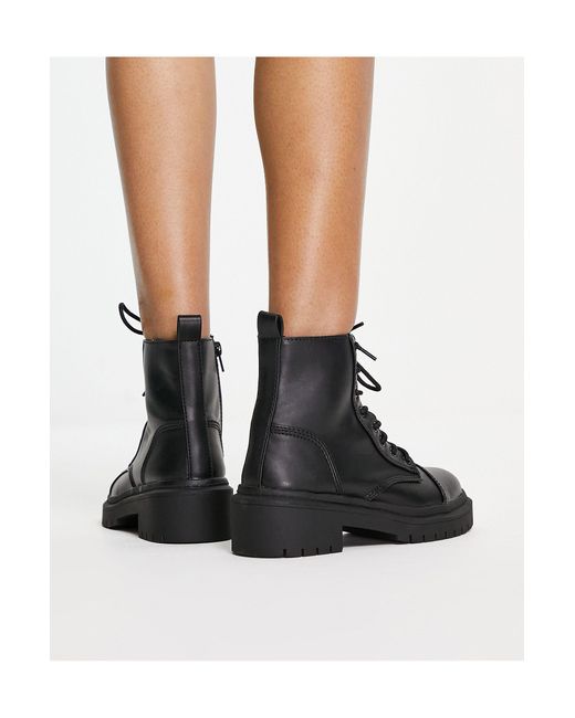 ALDO Goer Lace Up Boots in Black | Lyst