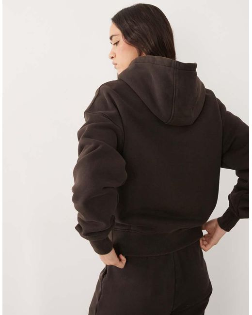 4505 Blue Icon Rest Day Heavyweight 440gsm Cotton Cocoon Oversized Hoodie
