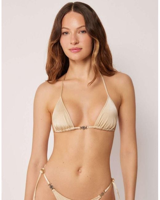 Calzedonia Natural Triangle Bikini Top Minimal Fit