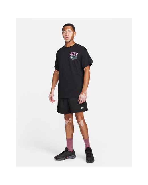 Nike – swoosh – t-shirt in Black für Herren