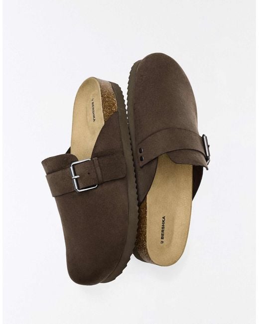 Bershka – clogs in White für Herren