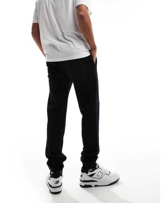 Fred Perry Black Loopback Sweatpants for men