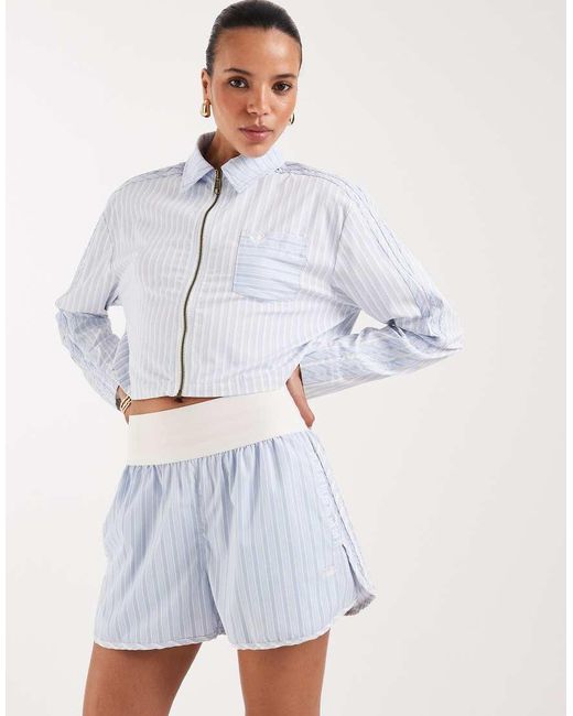 Adidas Originals White Premium Essentials Shorts