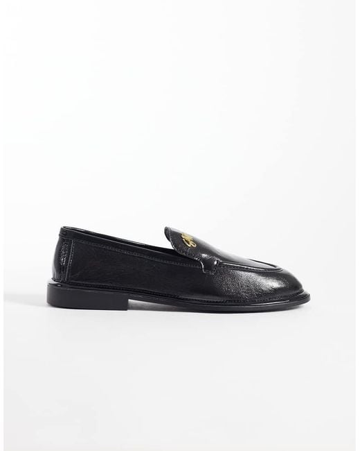 Steve Madden Black Chapters Loafer