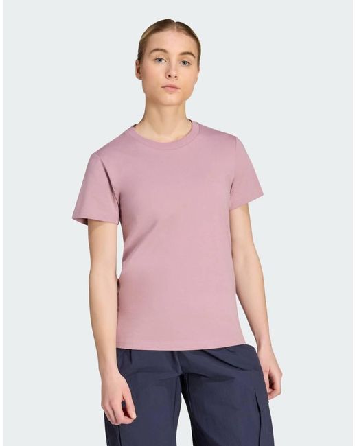 Adidas Originals Purple Terrex Mountain Graphic T-shirt