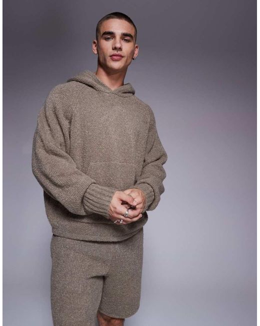 Felpa Con Cappuccio di The Couture Club in Gray da Uomo