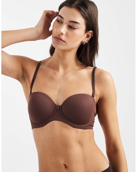 ASOS Black Moulded Multiway Underwired Bra