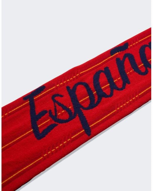 Adidas Originals Red Spain 26 Football Scarf
