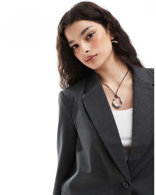 Cotton On Gray Cotton On Lolita Blazer