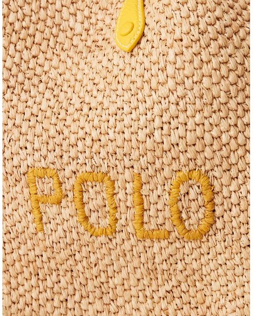 Polo Ralph Lauren Natural Mini Tote Bag
