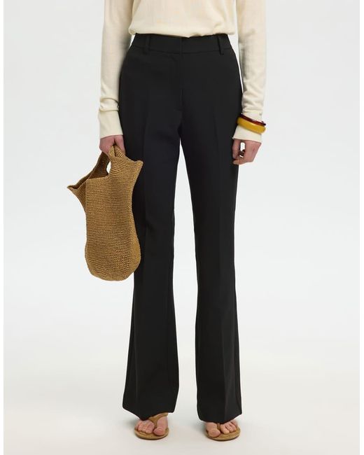 SELECTED Black Flared Trousers