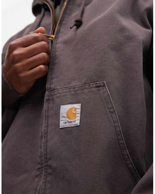 Carhartt Brown Og Active Jacket for men