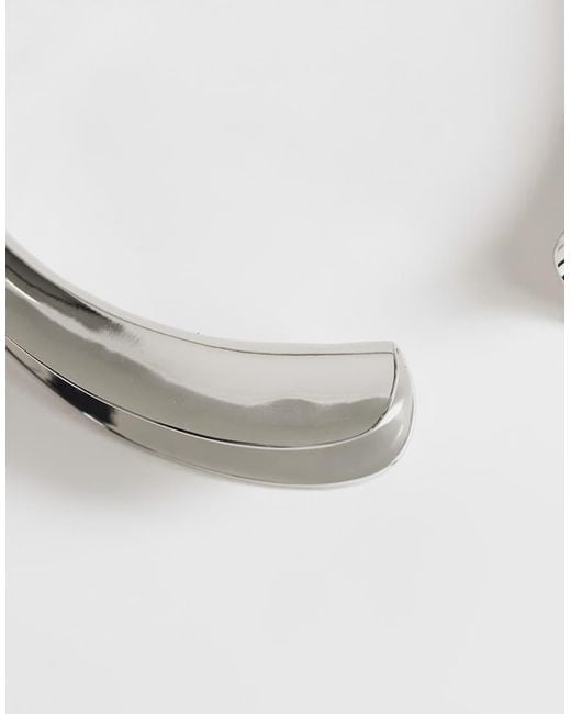 TOPSHOP Metallic Mason Statement Choker Necklace