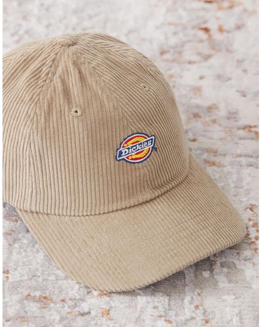 Dickies Brown Hardwick Cord Cap for men