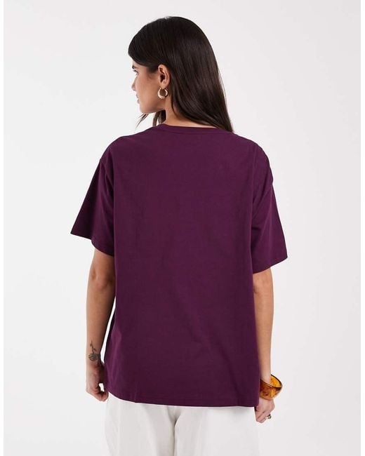 Wrangler Purple Girlfriend Tee