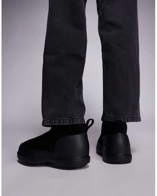 Moon Boot Black – mezzaluna – stiefel