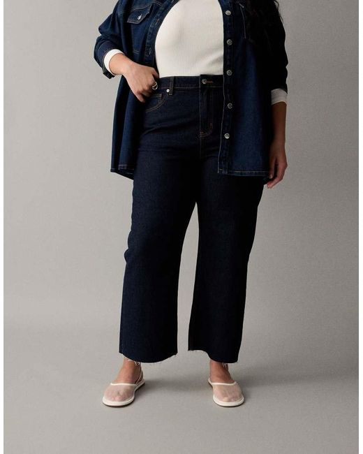 ASOS Black Asos Design Curve Ankle Grazer Comfort Stretch Straight Leg Jeans