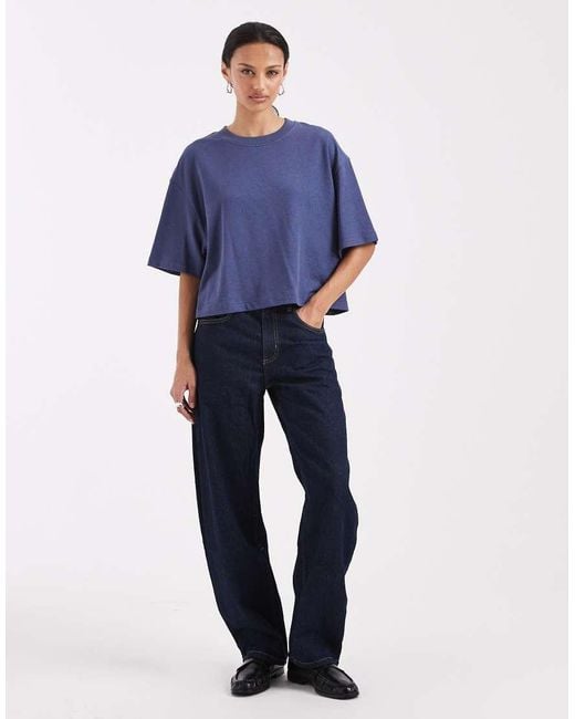 T-Shirt Corta di ASOS in Blue