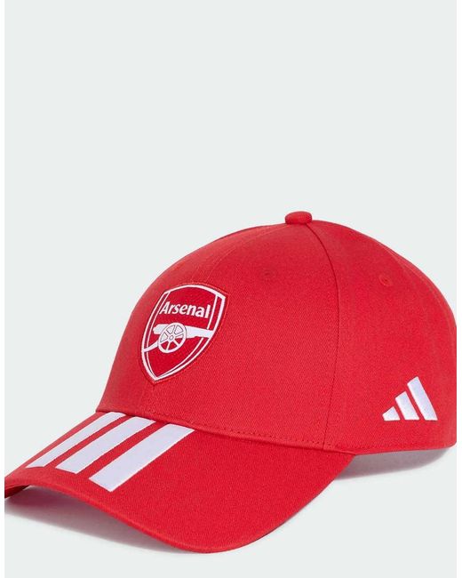 Adidas Originals Red Arsenal Fc Baseball Cap