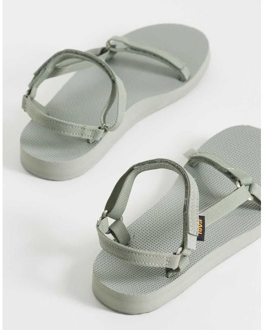 Teva Gray Original Universal Slim Sandals