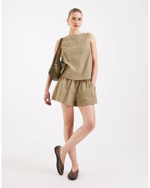 ASOS Natural Shell Top