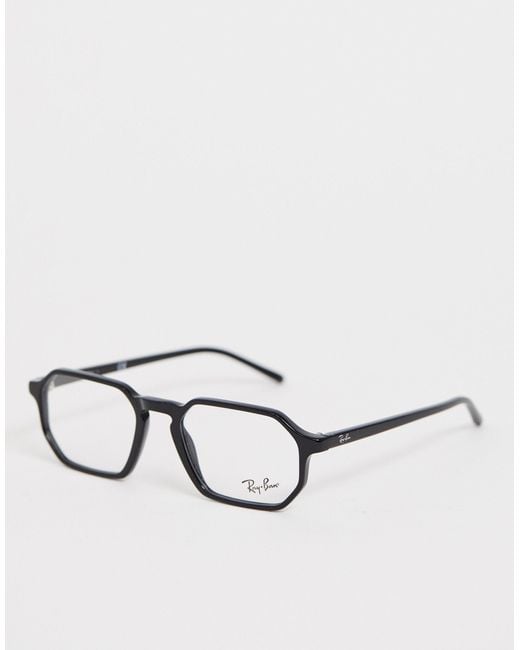 Ray-Ban – 0rx5370 – sechseckige brille mit gläsern ohne sehstärke in  Schwarz | Lyst AT