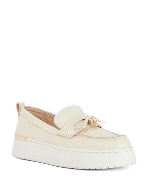 Dune Natural Glide Loafers
