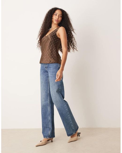 Top di Mango in Blue