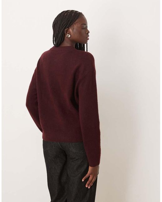 Mango Brown Classic Jumper