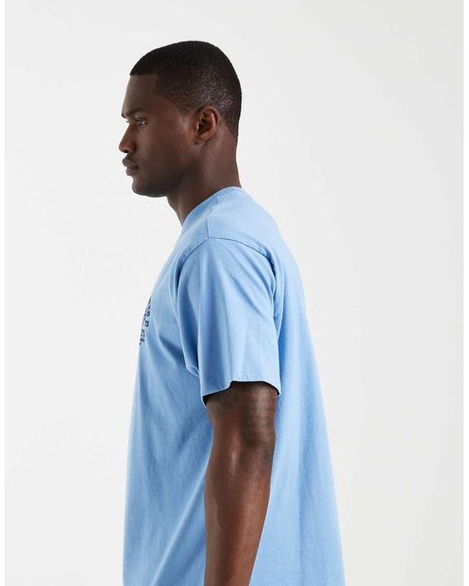Levi's Blue Graphic Print T-shirt for men