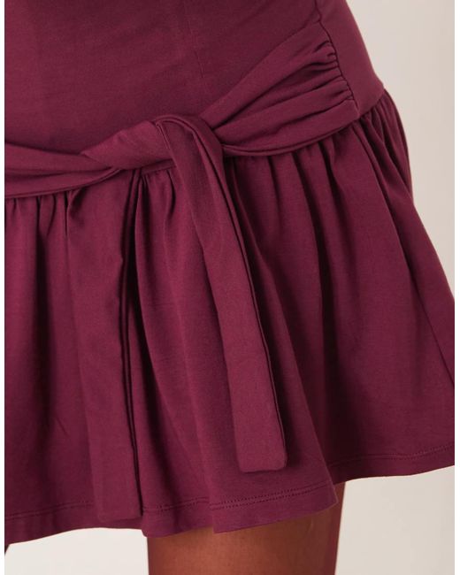 Motel Pink Supriati Jersey Mini Dress