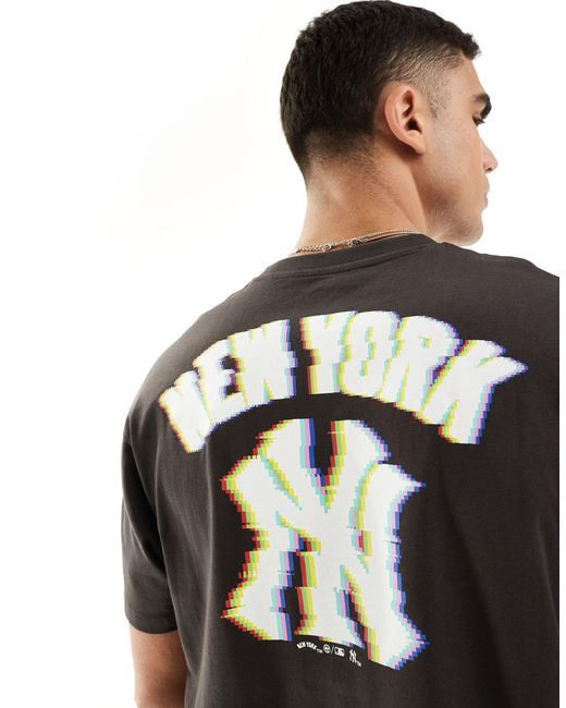 New york yankees - t-shirt unisexe à imprimé graphique '47 en coloris Black