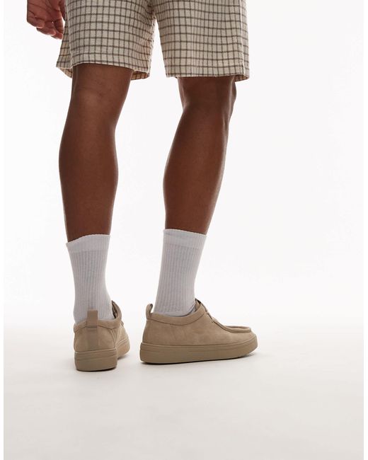 Tommy Hilfiger Multicolor Suede Moccassin Shoes for men