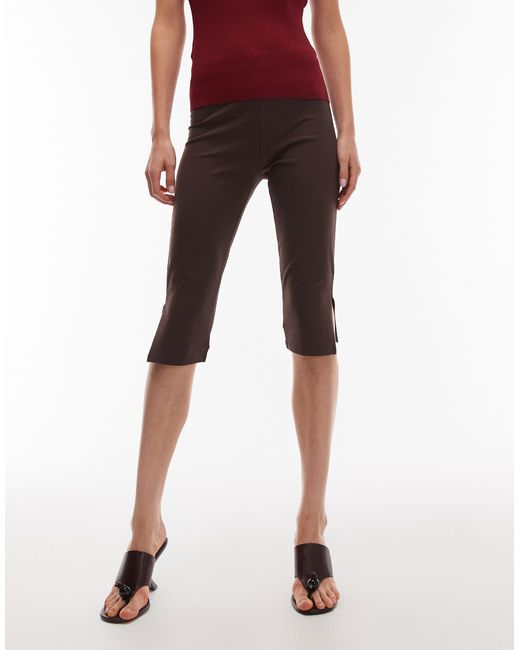 ASOS Red Capri legging