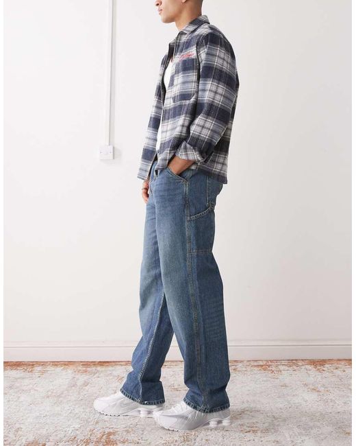 Collusion Blue X011 Carpenter Jeans for men