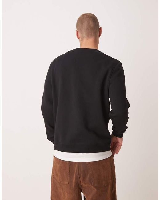 ASOS Black Essentials Sweatshirt for men